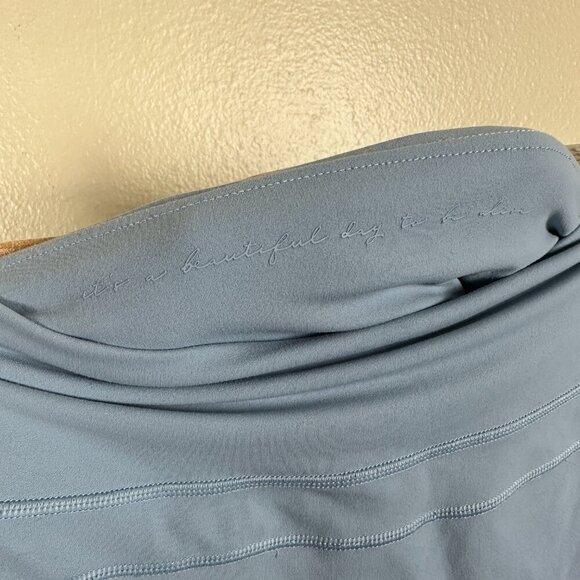 Gymshark Whitney Simmons Bike Shorts Gym Workout Athletic Moonstone Blue Small - Picture 6 of 6